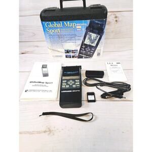 Global Map Sport Handheld GPS Lowrance & 1 South California Mapping Cartridge
